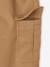 Jungen Cargohose mit Dehnbund Oeko-Tex - dunkelkhaki+eisblau+graubeige - 24