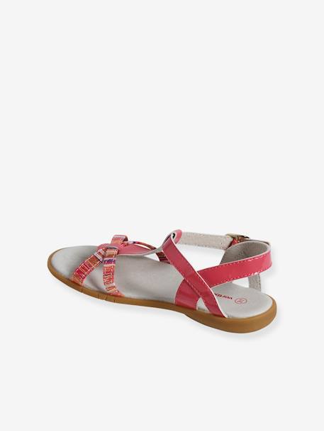 Mädchen Sandalen mit Quasten - gelb+set rosa - 13