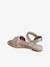 Kinder Klett-Sandalen mit Anziehtrick - beige bedruckt - 3