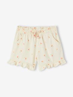 -Mädchen Shorts mit Volants