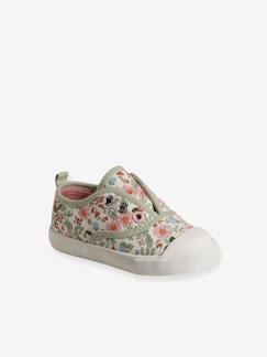 -Baby Stoff-Sneakers mit Gummizug