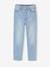 Mädchen Mom-Fit-Jeans, WATERLESS Hüftweite SLIM - blue stone+double stone+jeansblau - 6