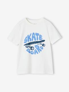 Jungenkleidung-Jungen T-Shirt mit Schriftzug oder Print BASIC Oeko-Tex