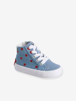 Kinderschuhe-Babyschuhe-Babyschuhe Mädchen-Baby High-Sneakers mit Reißverschluss