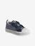 Kinder Stoff-Sneakers mit Klett und Anziehtrick - set blau - 1