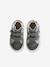 Baby High-Sneakers mit Klett grau gestreift 4