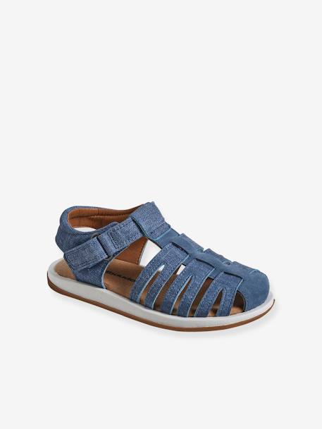 Kinder Klett-Sandalen - jeansblau - 1