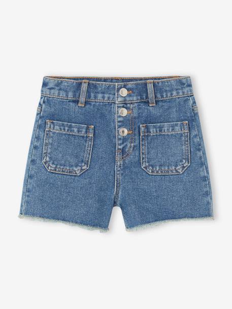 Mädchen Jeans-Shorts blue stone 1