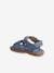 Baby Klett-Sandalen, Denim-Optik jeansblau 3