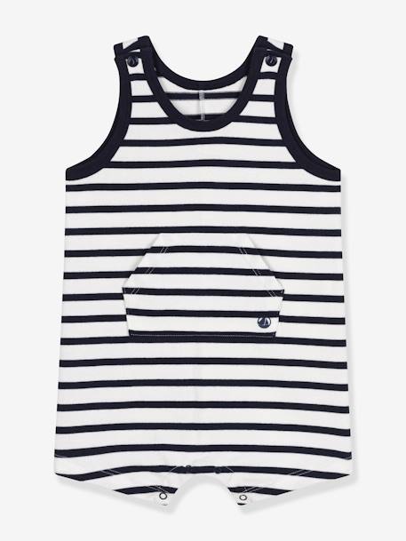 Baby Sommer-Overall PETIT BATEAU marine 1