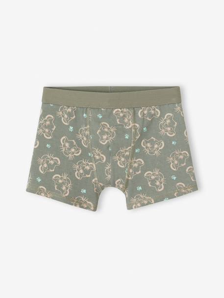 3er-Pack Jungen Boxershorts Disney KÖNIG DER LÖWEN khaki 4