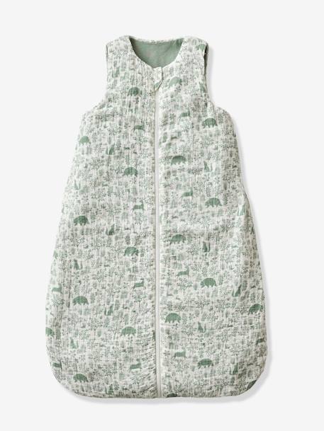 Baby Sommerschlafsack WALDSPAZIERGANG personalisierbar Oeko-Tex grün bedruckt 5