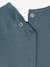 Baby Shirt mit Aufschrift Oeko-Tex - pfauenblau+weiß - 3