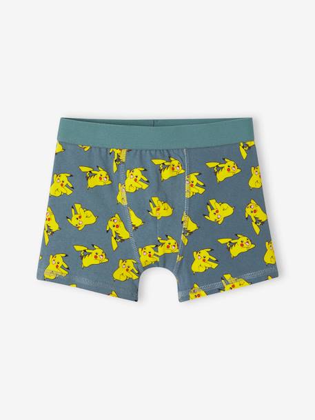 3er-Pack Jungen Boxershorts POKEMON - grün - 4