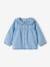 Baby Bluse aus Light-Denim, personalisierbar bleached 5