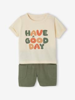 Babymode-Baby-Set: T-Shirt & Shorts Oeko-Tex