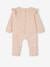 Baby-Set: Sweatshirt & Hose beige+beige meliert+rosa+rosa nude+wollweiß 23