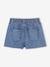 Baby Jeansshorts mit Blumenstickerei - blue stone - 2