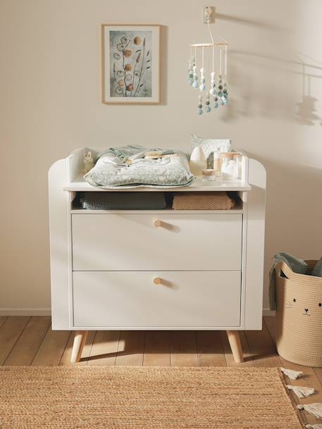 Babyzimmer Wickelkommode KONFETTI - weiß - 6