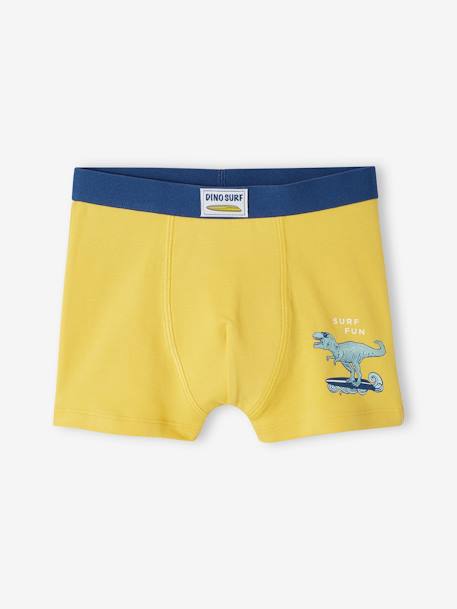 4er-Pack Jungen Boxershorts mit Bio-Baumwolle - gelb - 3