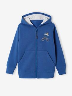 Jungenkleidung-Sportbekleidung-Jungen Kapuzensweatjacke, Monster-Zacken