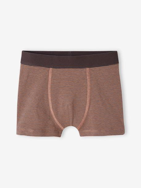 5er-Pack Jungen Boxershorts mit Bio-Baumwolle wollweiß 3