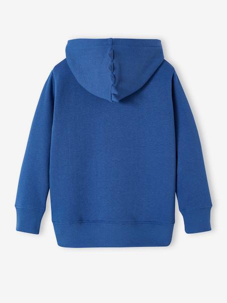 Jungen Kapuzensweatjacke, Monster-Zacken - blau - 2