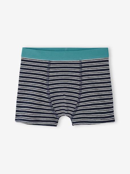 4er-Pack Jungen Boxershorts mit Bio-Baumwolle - aqua - 4