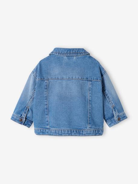 Baby Jeansjacke Oeko-Tex - blue stone - 2