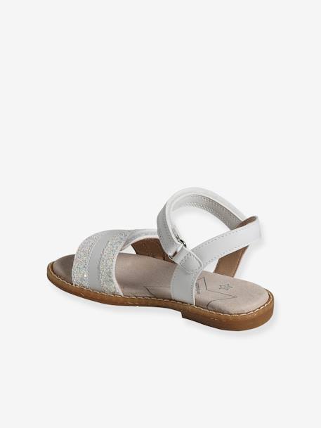 Kinder Klett-Sandalen mit Anziehtrick - weiß - 3