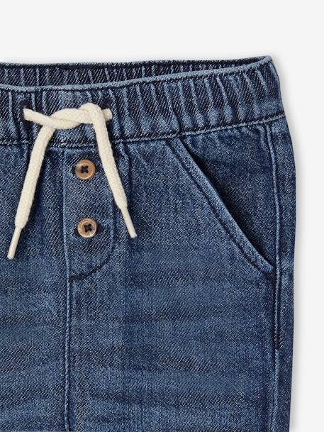 Baby Jeans aus Light-Denim bleached+dunkelblau 10