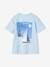 Jungen T-Shirt mit Print hinten Oeko-Tex himmelblau 1