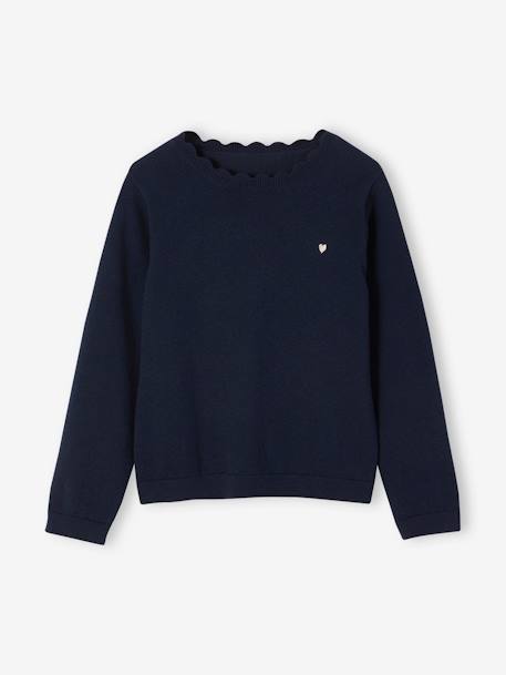 Personalisierbarer Mädchen Pullover BASIC Oeko-Tex bonbon rosa+graugrün+marine 8