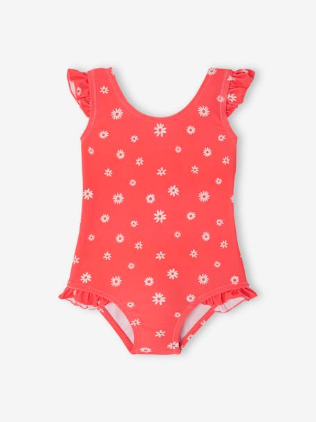 Mädchen Baby Badeanzug Oeko-Tex - fuchsia - 2