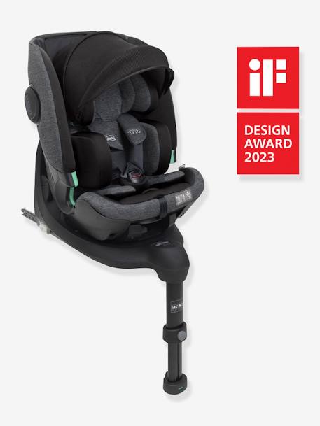 Kindersitz mit Basis Bi-Seat Air 360 i-Size CHICCO, 40-150 cm, Gr. 0+/1/2/3 schwarz 10