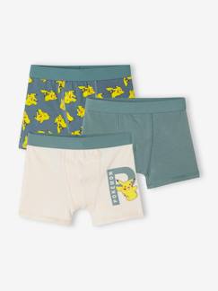 Jungenkleidung-Unterwäsche & Socken-Unterhosen & Boxershorts-3er-Pack Jungen Boxershorts POKEMON