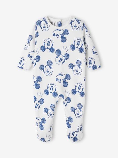 Baby Strampler Disney MICKY MAUS wollweiß 1