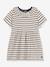 Mädchen Baby Kleid PETIT BATEAU - beige meliert - 1