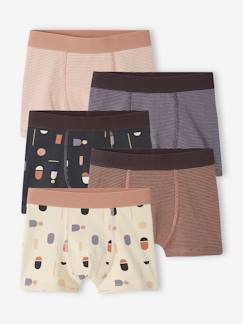 5er-Pack Jungen Boxershorts mit Bio-Baumwolle  [numero-image]