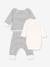 Baby-Set: Cardigan, Hose & Body PETIT BATEAU, Bio-Baumwolle Oeko-Tex marine 3