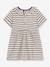 Mädchen Baby Kleid PETIT BATEAU - beige meliert - 2