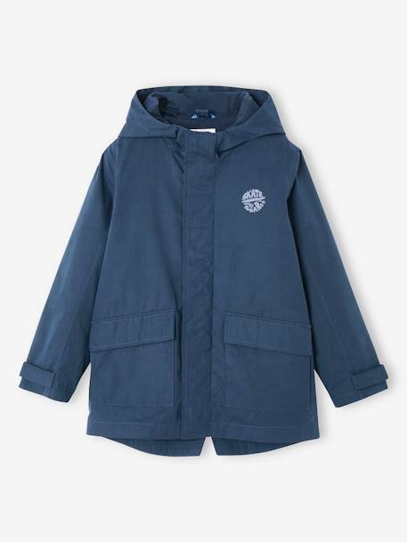 Jungen 3-in-1-Jacke mit Recycling-Polyester marine/blau 6