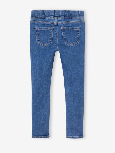 Mädchen Jeggings BASIC Oeko-Tex, Bundweite verstellbar blue stone+double stone+jeansblau 20