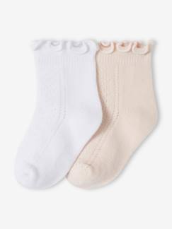 2er-Pack festliche Mädchen Baby Socken Oeko-Tex  [numero-image]