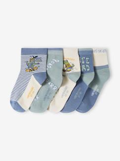 Jungenkleidung-5er-Pack Jungen Socken mit Dino Oeko-Tex