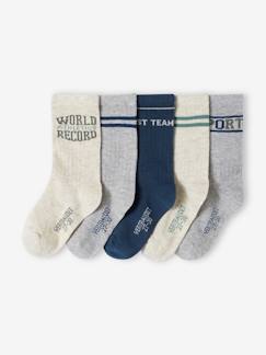 -5er-Pack Jungen Sportsocken Oeko-Tex