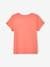 Mädchen T-Shirt, Message-Print BASIC Oeko-Tex - erdbeer+himmelblau+rot+vanille - 8
