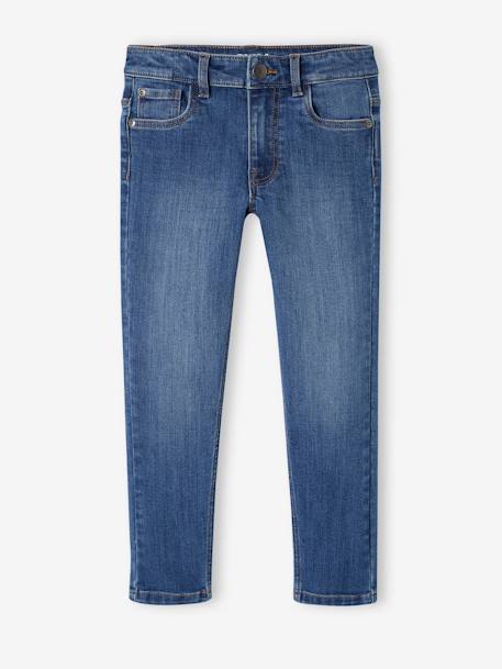 Die UNVERWÜSTLICHE, robuste Jungen Jeans, Slim-Fit, Bundweite verstellbar blue stone+dark blue 1