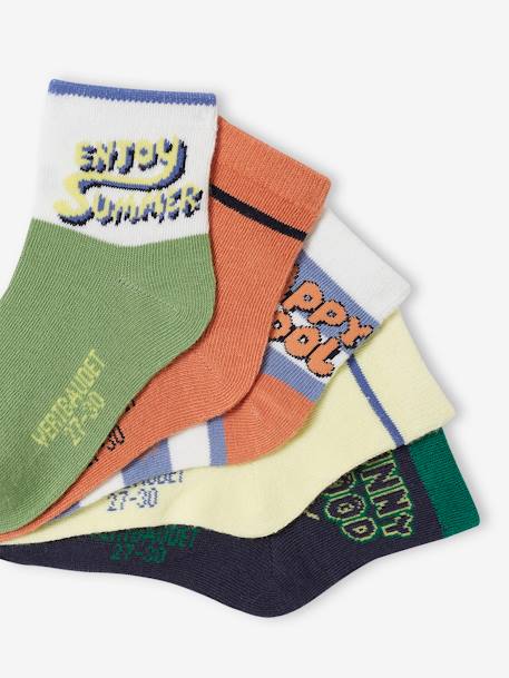 5er-Pack Jungen Socken nachtblau 2