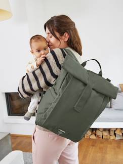 Babyartikel-Wickeltaschen -Wickelrucksack ROLLTOP GREEN LABEL LÄSSIG